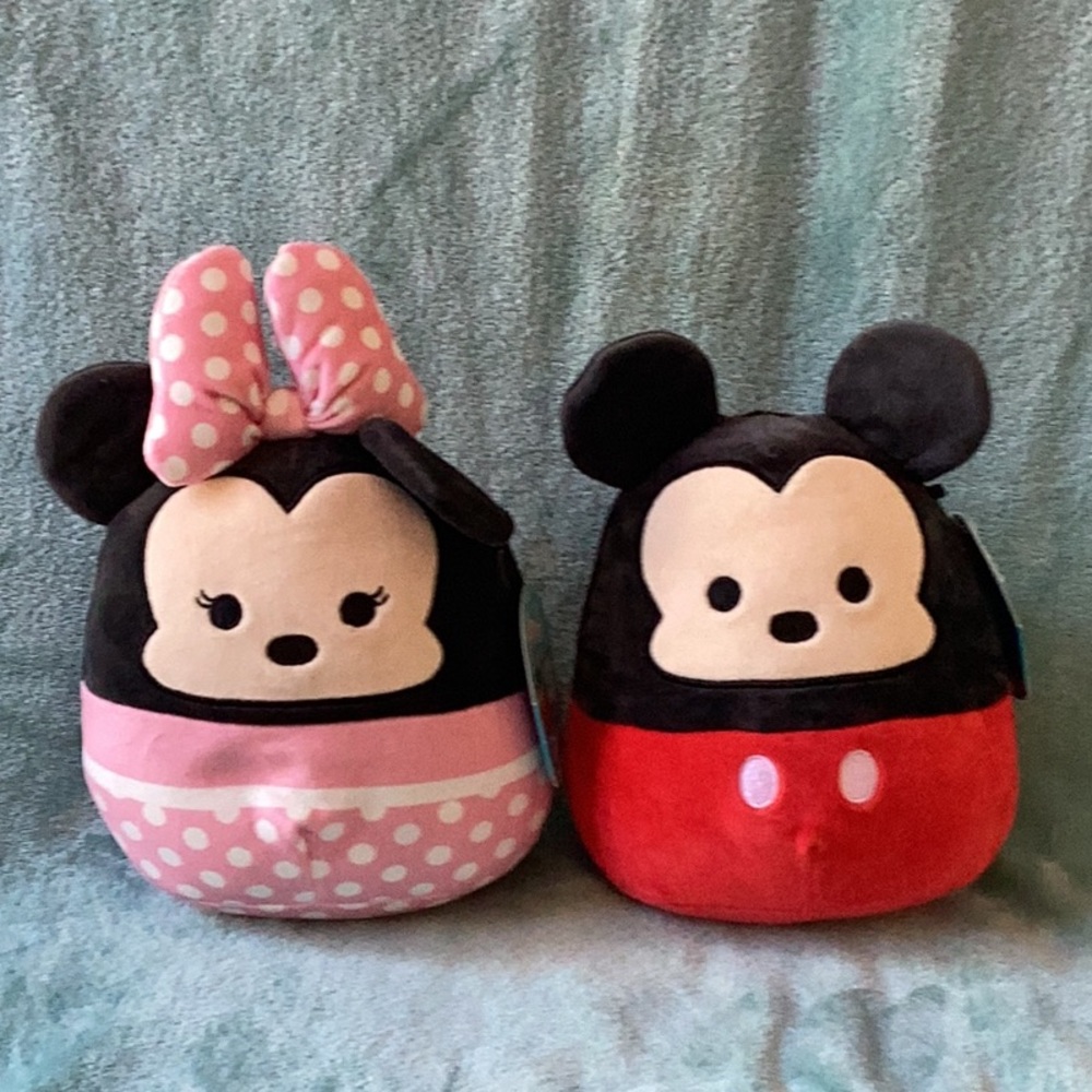 Minnie and Mickey Mouse Squishmallow